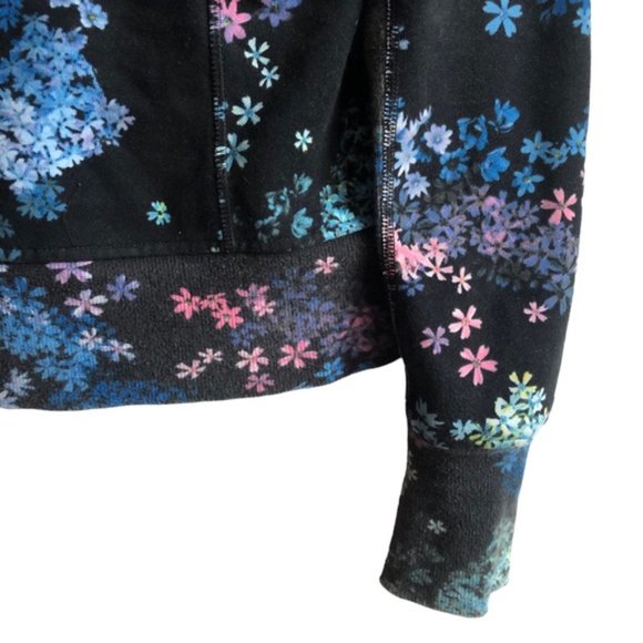 Lululemon Scuba Hoodie *Stretch US 4 Petal Pop Multi / Fresh Teal Lined - Picture 7 of 16